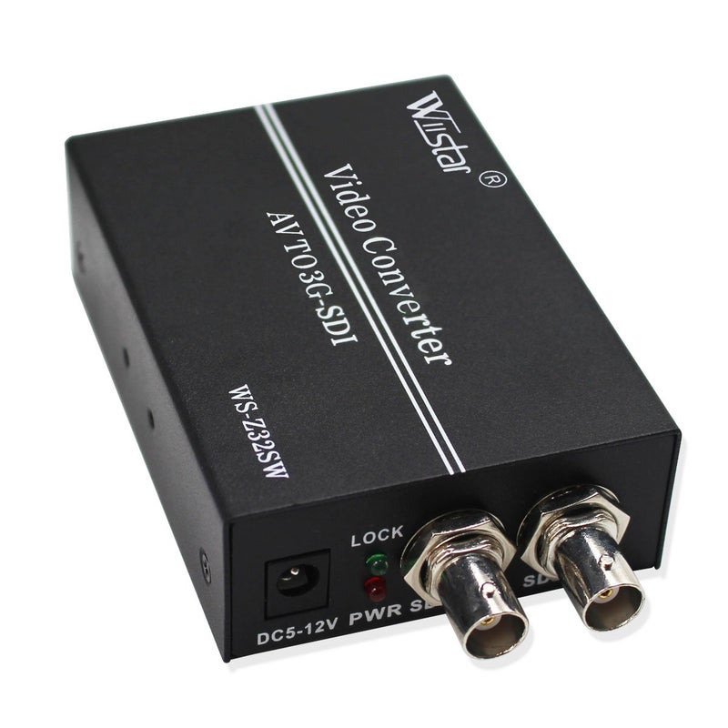 Wiistar AV CVBS to 3G-SDI Audio Video Converter Composite to SDI Converter Support 1080P for CRT HDTV to Camera - Image 5
